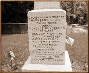 The name of Benjamin Wheeler was added to the monument in 1996.