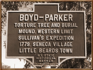 Boyd-Parker Historical Marker